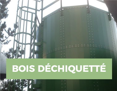 Silo pour bois déchiqueté